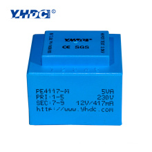 PE Series PCB Welding Isolation Power Transformer 5VA PE4117-M